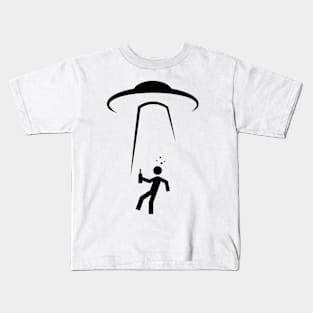 Drunken ufo Kids T-Shirt